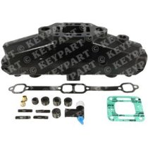 High Quality V8 Exhaust Manifold Kit (with Gaskets) Replacement