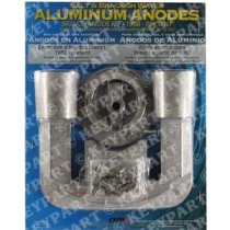 Aluminium Anode Kit Bravo 1 1988 & up - Replacement