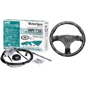 Safe-T QC Steering Kit with 18ft (5.45m) Cable & Wheel